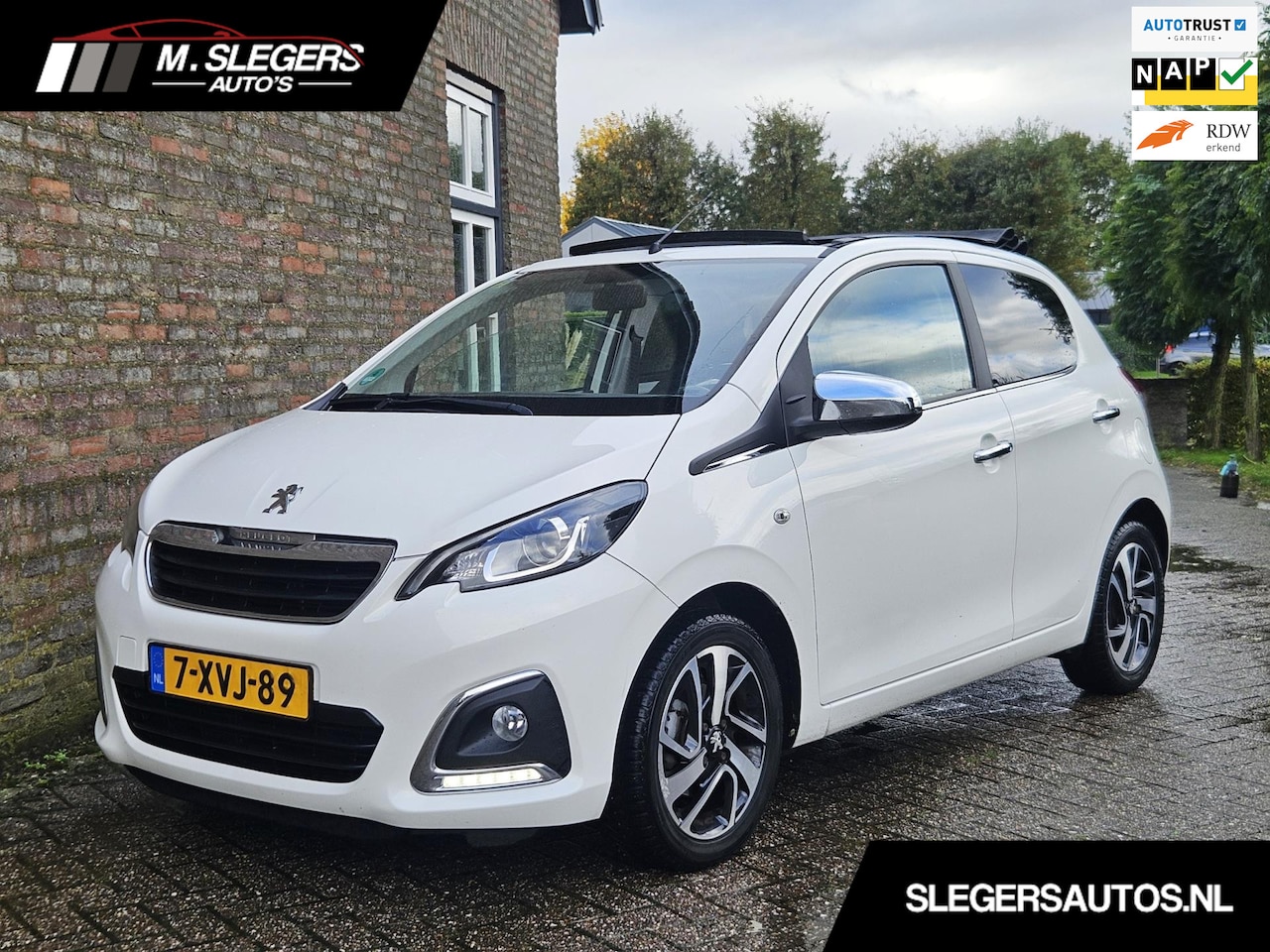 Peugeot 108 - 1.0 VTi Allure TOP!*Automaat*Cabrio*NAP - AutoWereld.nl