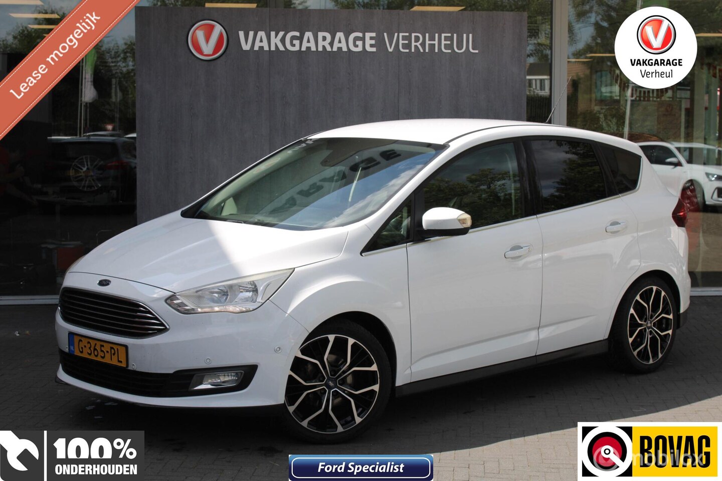 Ford C-Max - 1.0 Edition Plus|125Pk|Navi|Trekhaak|Boekjes - AutoWereld.nl
