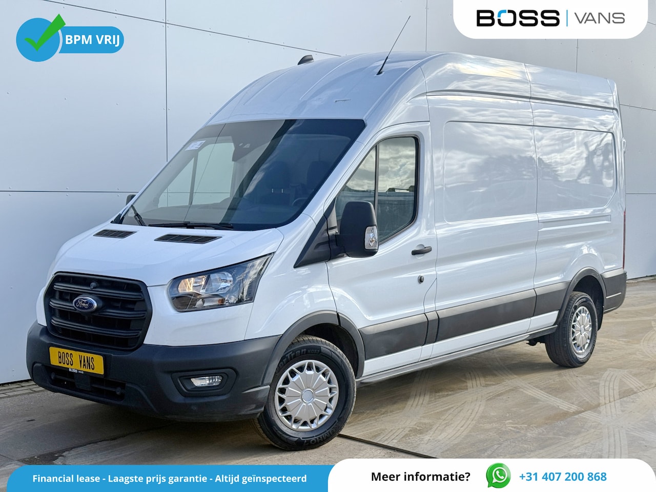 Ford Transit - 350 2.0 TDCI L3H3 170PK Airco Cruise Control Parkeersensoren voor achter - AutoWereld.nl