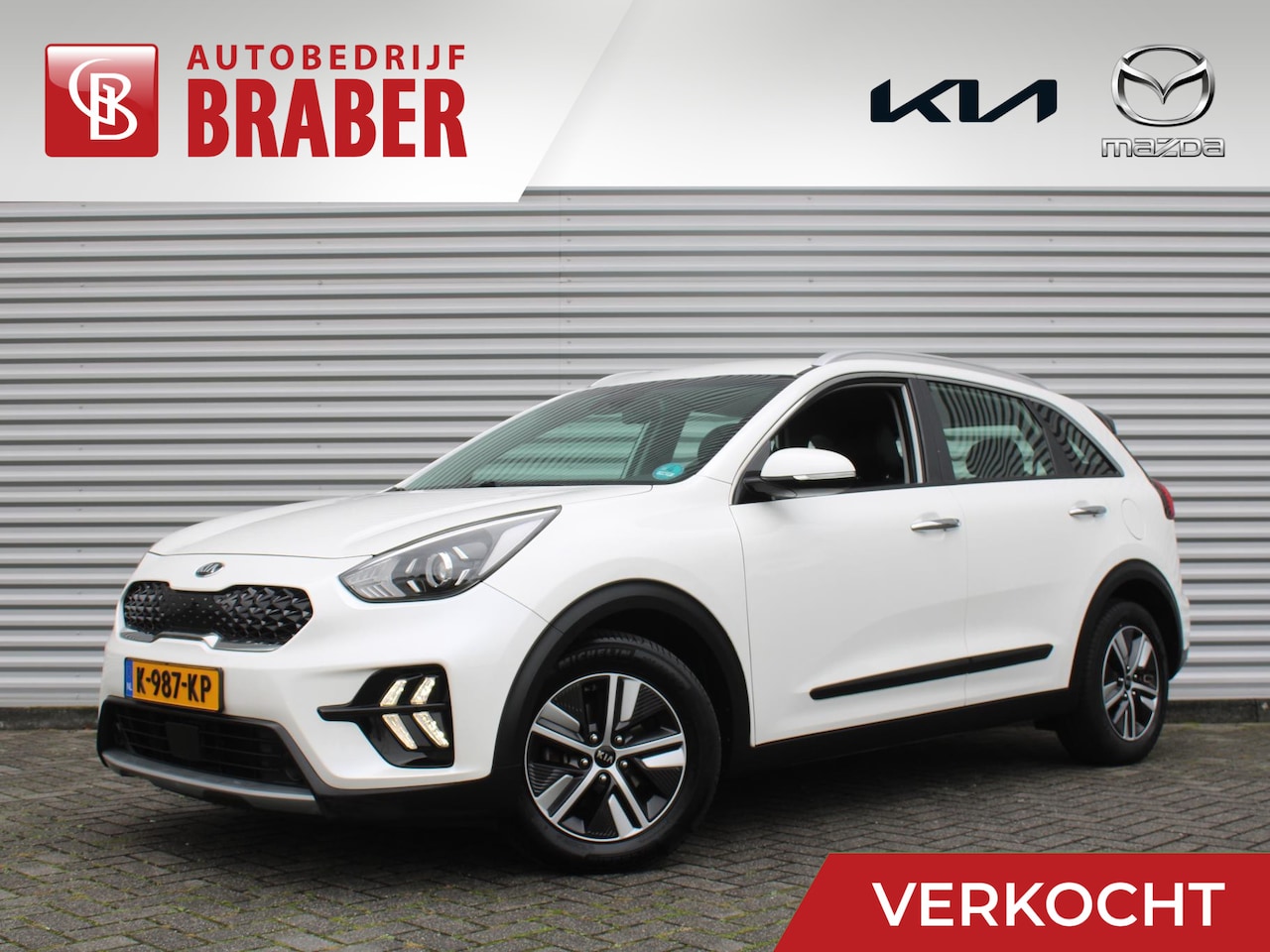 Kia Niro - 1.6 GDi Hybrid DynamicLine | Navi | Clima | Cruise adapt. | Camera | 16" LM | Apple Carpla - AutoWereld.nl
