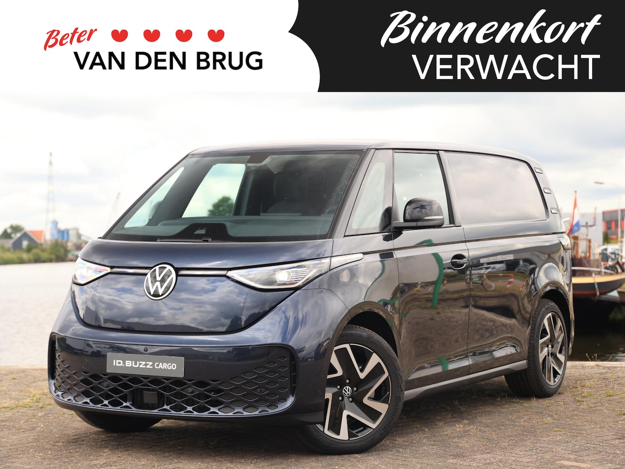 Volkswagen ID. Buzz Cargo - Bedrijfswagens Bulli Edition 125 kW (170pk) | ACC | LED | 360 Camera | Alarm | Bijrijdersb - AutoWereld.nl