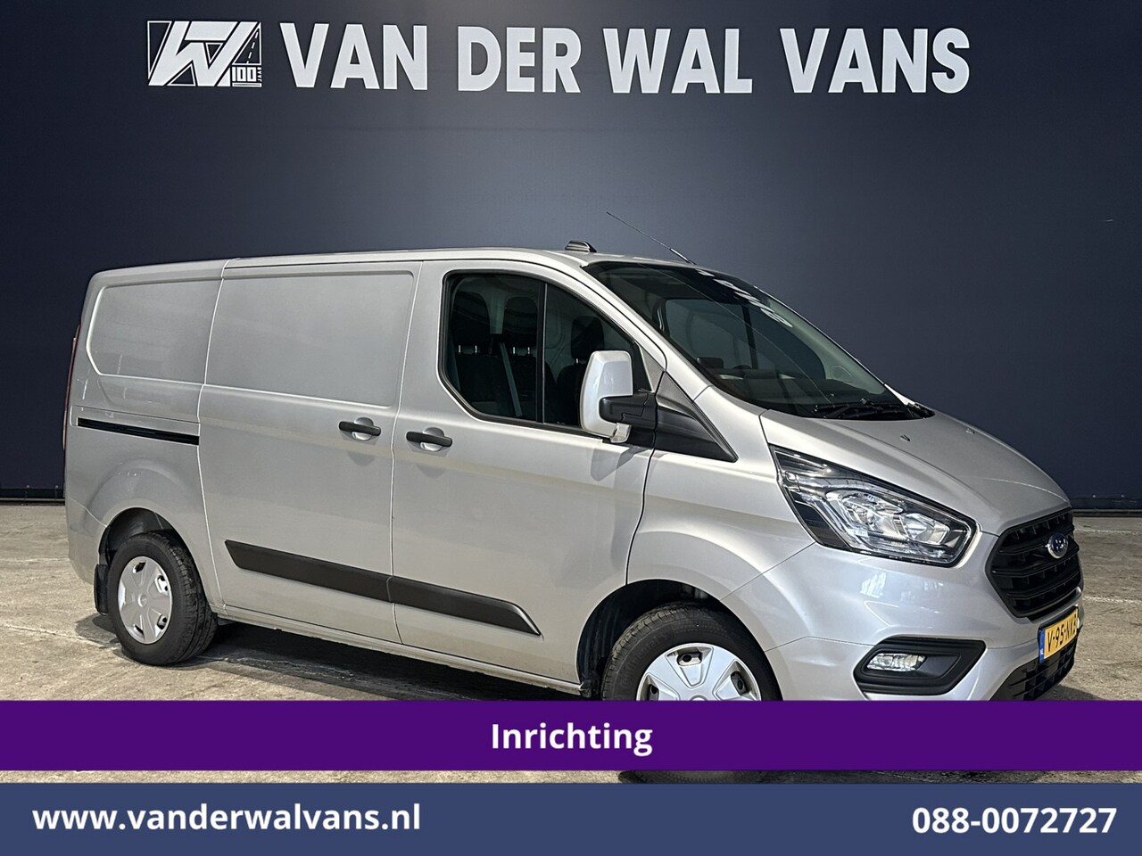 Ford Transit Custom - 2.0 TDCI 131pk L1H1 Inrichting Euro6 Airco | Camera | Navigatie | Android Auto | LED | Cru - AutoWereld.nl