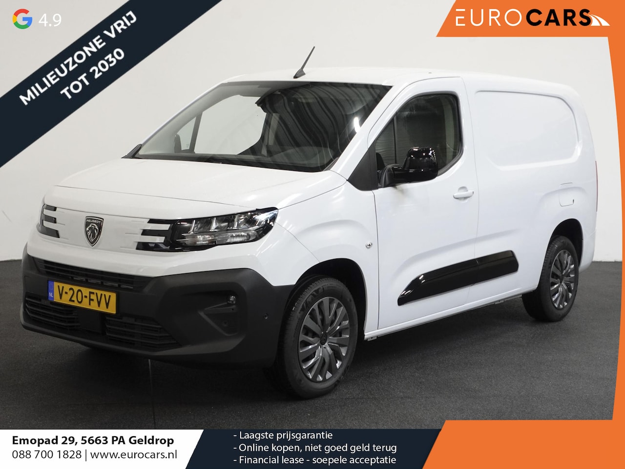 Peugeot Partner - 1.5 BlueHDi 130PK Automaat L2 BPM VRIJ! Peugeot Partner 1.5 BlueHDi 130 EAT8 S&S L2 - AutoWereld.nl