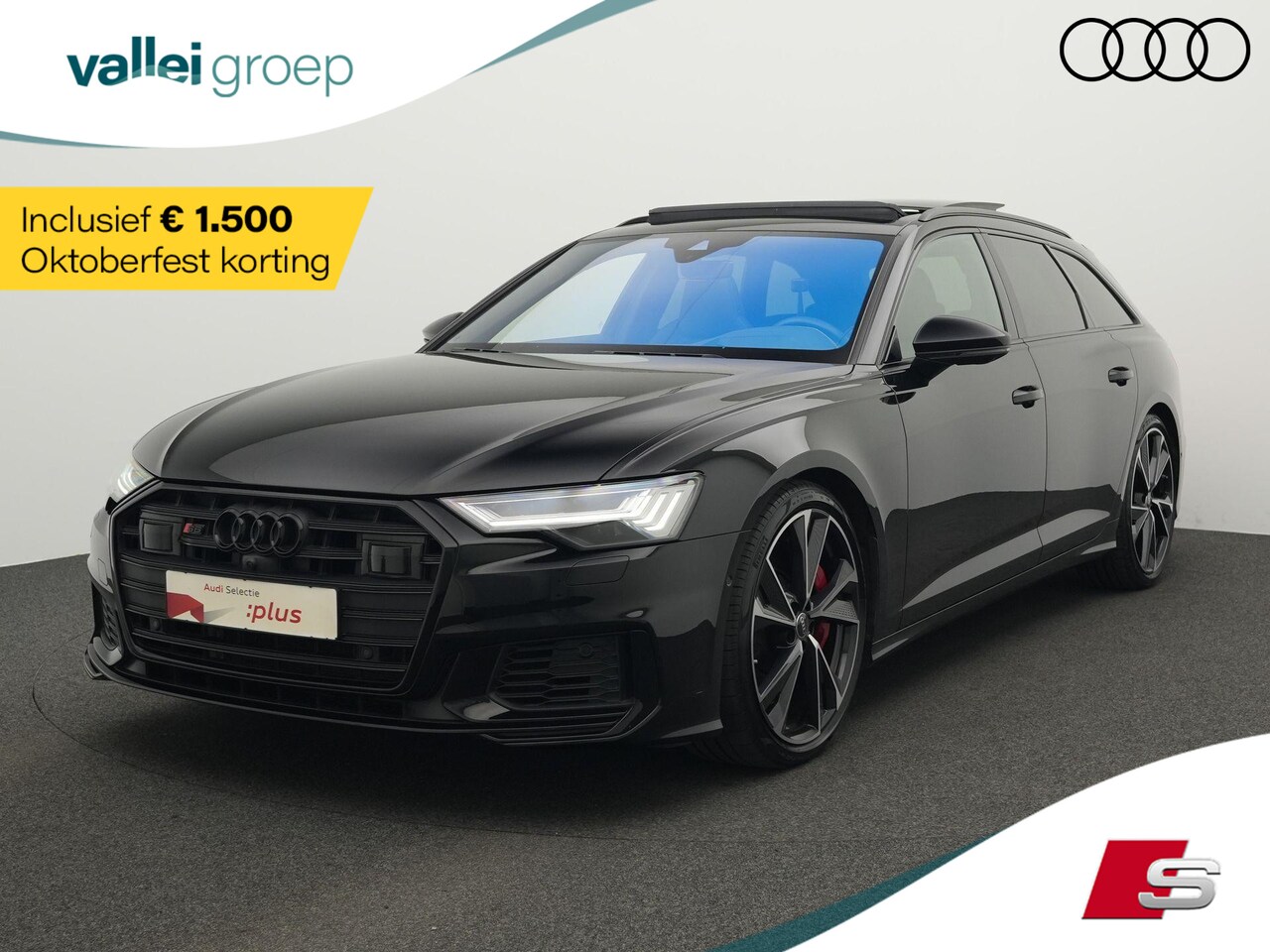 Audi S6 - Avant 3.0 TDI 349 pk tiptronic quattro | Panoramadak | Trekhaak | Luchtvering | Standkache - AutoWereld.nl