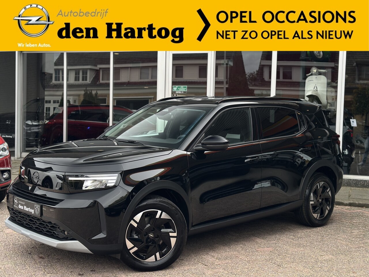 Opel Frontera - 1.2 Turbo Hybrid GS 145PK Navi/Camera /stoel+stuur en Voorruitverwarming. - AutoWereld.nl