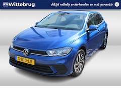 Volkswagen Polo - 1.0 TSI 95pk Life / Navigatie / LM velgen / LED / Parkeersensoren / APP Connect / Dig cock