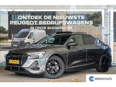 Audi e-tron Sportback - 55 quattro S edition 95 kWh | Achterbank in delen neerklapbaar | Armsteun voor | Audio ins