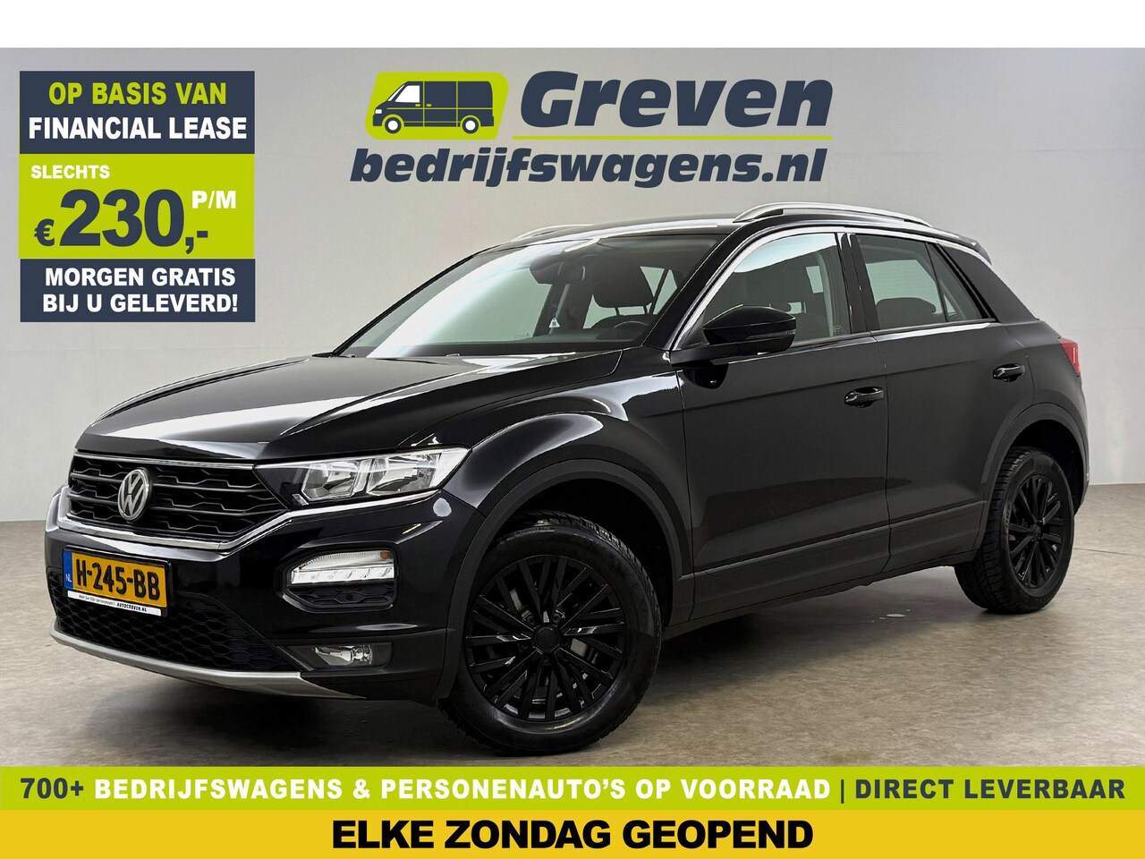 Volkswagen T-Roc - TSI Black Edition | Camera | Carplay | Trekh. | Adaptive Cruise | Parkeersens. | NAP - AutoWereld.nl