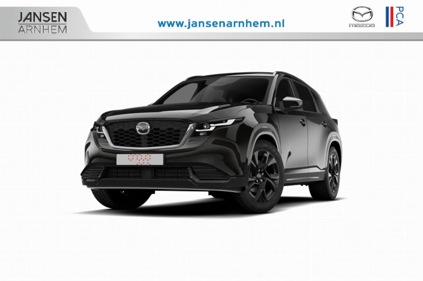 Mazda CX-5 - Homura - Tan lederen interieur | 19-inch lichtmetalen velgen, Black | Alarmsysteem | Autom - AutoWereld.nl