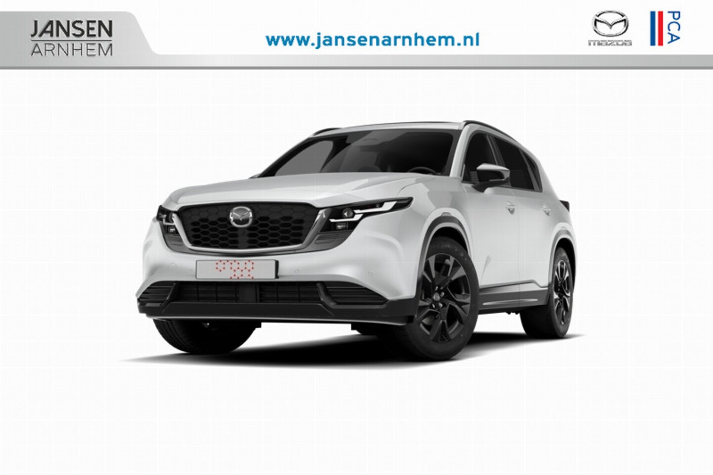 Mazda CX-5 - Homura - Zwart lederen interieur | 19-inch lichtmetalen velgen, Black | Alarmsysteem | Aut - AutoWereld.nl