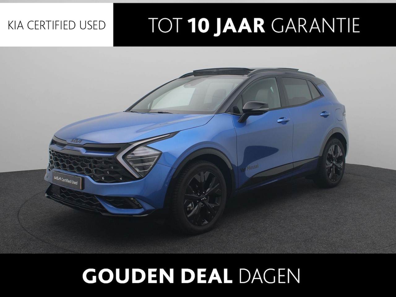 Kia Sportage - 1.6 T-GDi Hybrid GT-PlusLine | DEMO | Blackpack | Allseason banden | - AutoWereld.nl