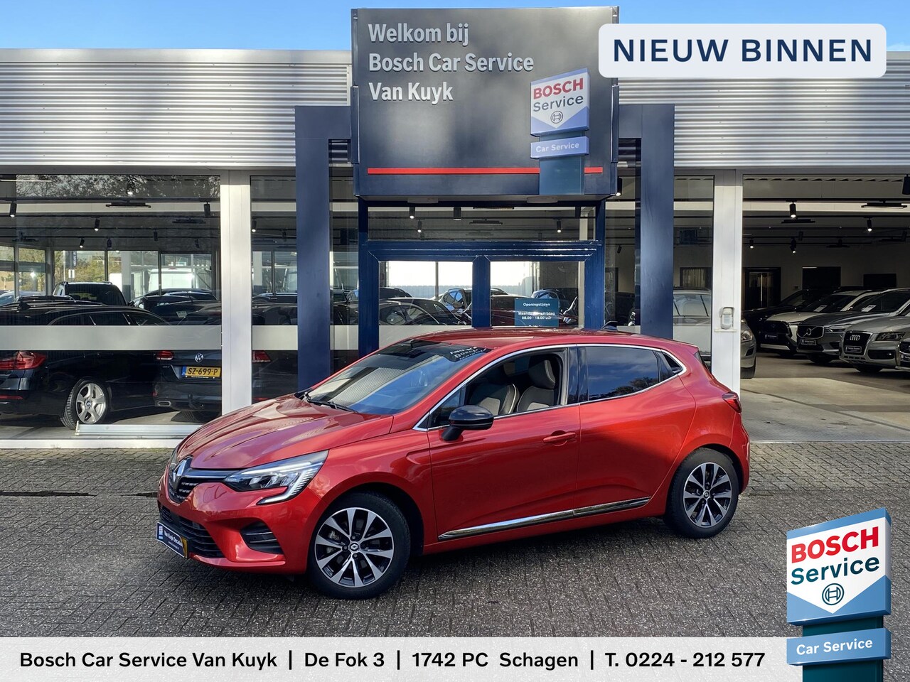 Renault Clio - 1.6 E-Tech Hybrid 145 Techno / Automaat / NL-Auto / 1e-Eigenaar / Dealer-Onderhouden / Cru - AutoWereld.nl