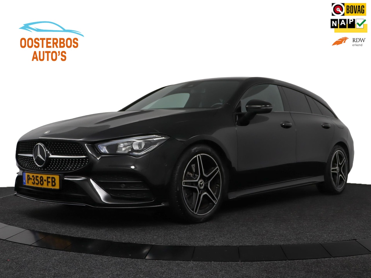 Mercedes-Benz CLA-klasse Shooting Brake - 200 Business Solution AMG Camera/Navi/Stoelverw/DAB/Automaat - AutoWereld.nl