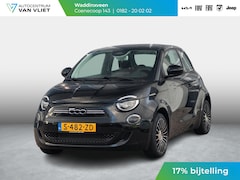Fiat 500e - 42 kWh | 17% Bijtelling | Camera | Keyless | PDC | BSM | Clima | Cruise | Apple Carplay