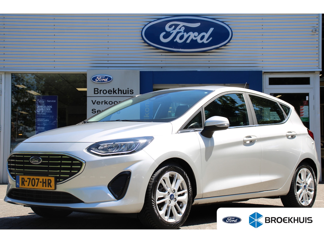 Ford Fiesta - 1.0EB 125PK TITANIUM NL-AUTO! | 1 EIGENAAR! | DEALER OH! | APPLE CARPLAY & ANDROID AUTO | - AutoWereld.nl