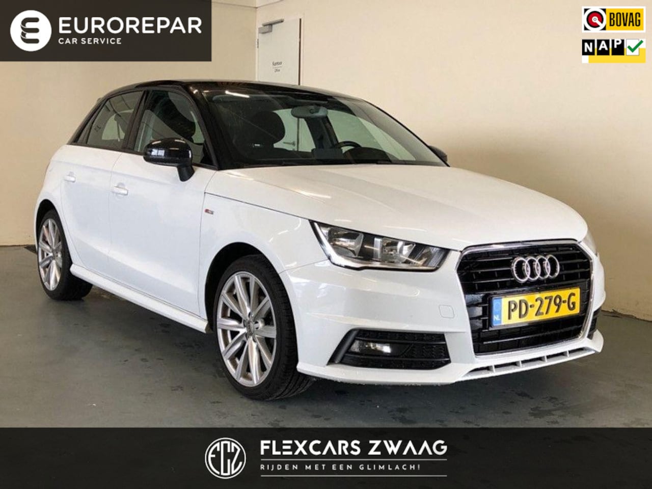 Audi A1 Sportback - 1.0 TFSI Adrenalin S Line - Navi - Parkeerhulp - Airco - Org.NL - AutoWereld.nl