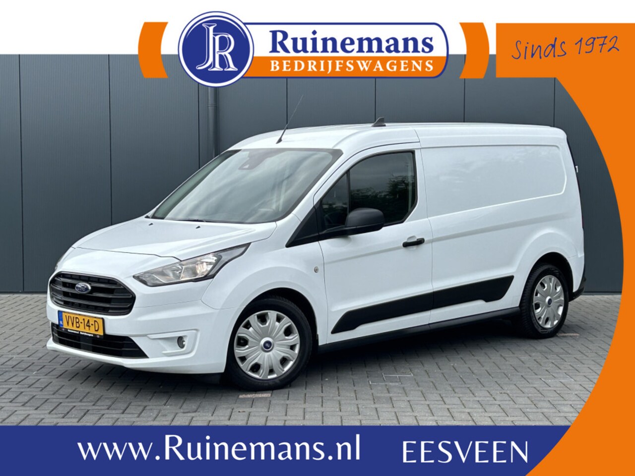 Ford Transit Connect - 1.5 EcoBlue 100 PK AUTOMAAT / L2H1 / 80.453 KM !! / 1e EIG. / AIRCO ECC / ADAPTIVE CRUISE - AutoWereld.nl