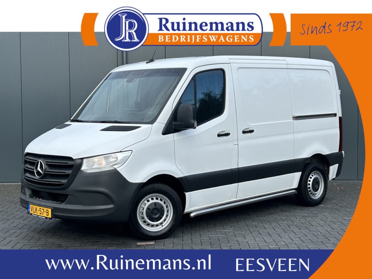 Mercedes-Benz Sprinter - 314 CDI / L1H1 / 1e EIG. / 2x SCHUIFDEUR / INRICHTING + LAADKRAAN / CAMERA / AIRCO / CRUIS - AutoWereld.nl