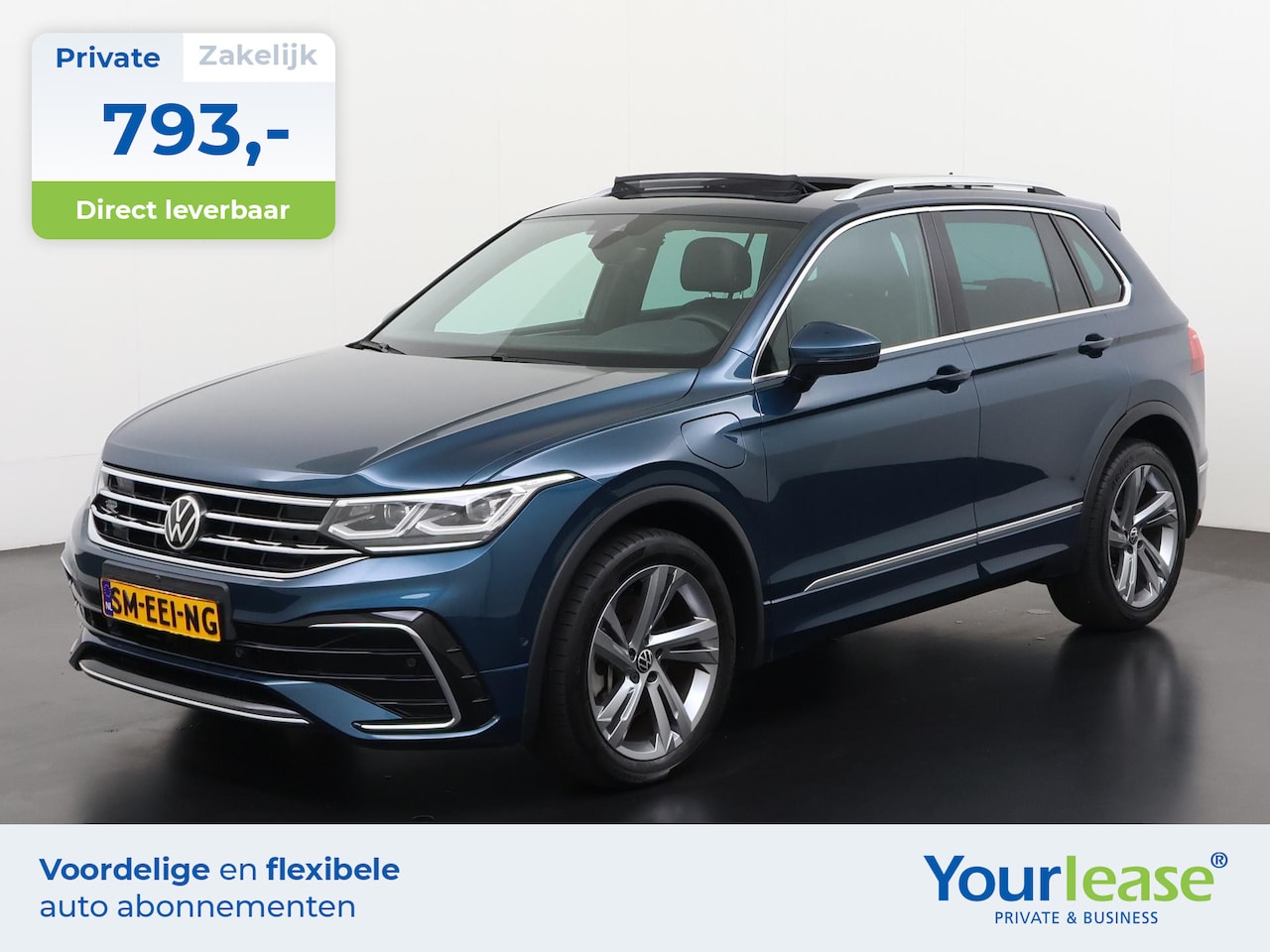 Volkswagen Tiguan - 1.4 TSI eHybrid R-Line | All-in 793,- Private Lease | Direct uit voorraad - AutoWereld.nl