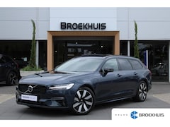 Volvo V90 - 2.0 T6 Plug-in hybrid AWD Ultra Dark | Head-up Display | Stuur + Stoelverwarming | Harman