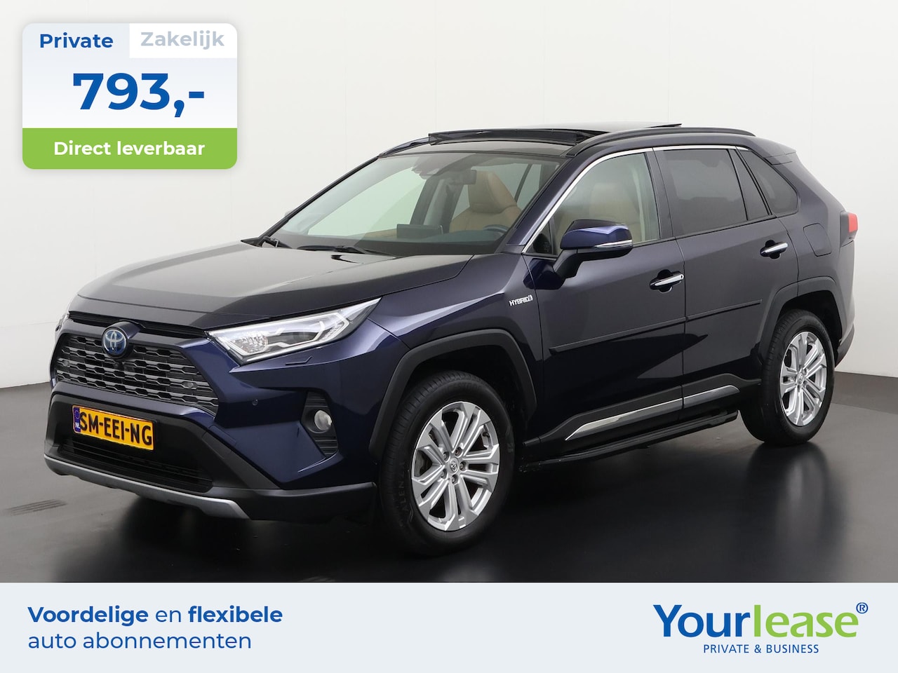 Toyota RAV4 - 2.5 Hybrid AWD Executive | All-in 793,- Private Lease | Direct uit voorraad - AutoWereld.nl