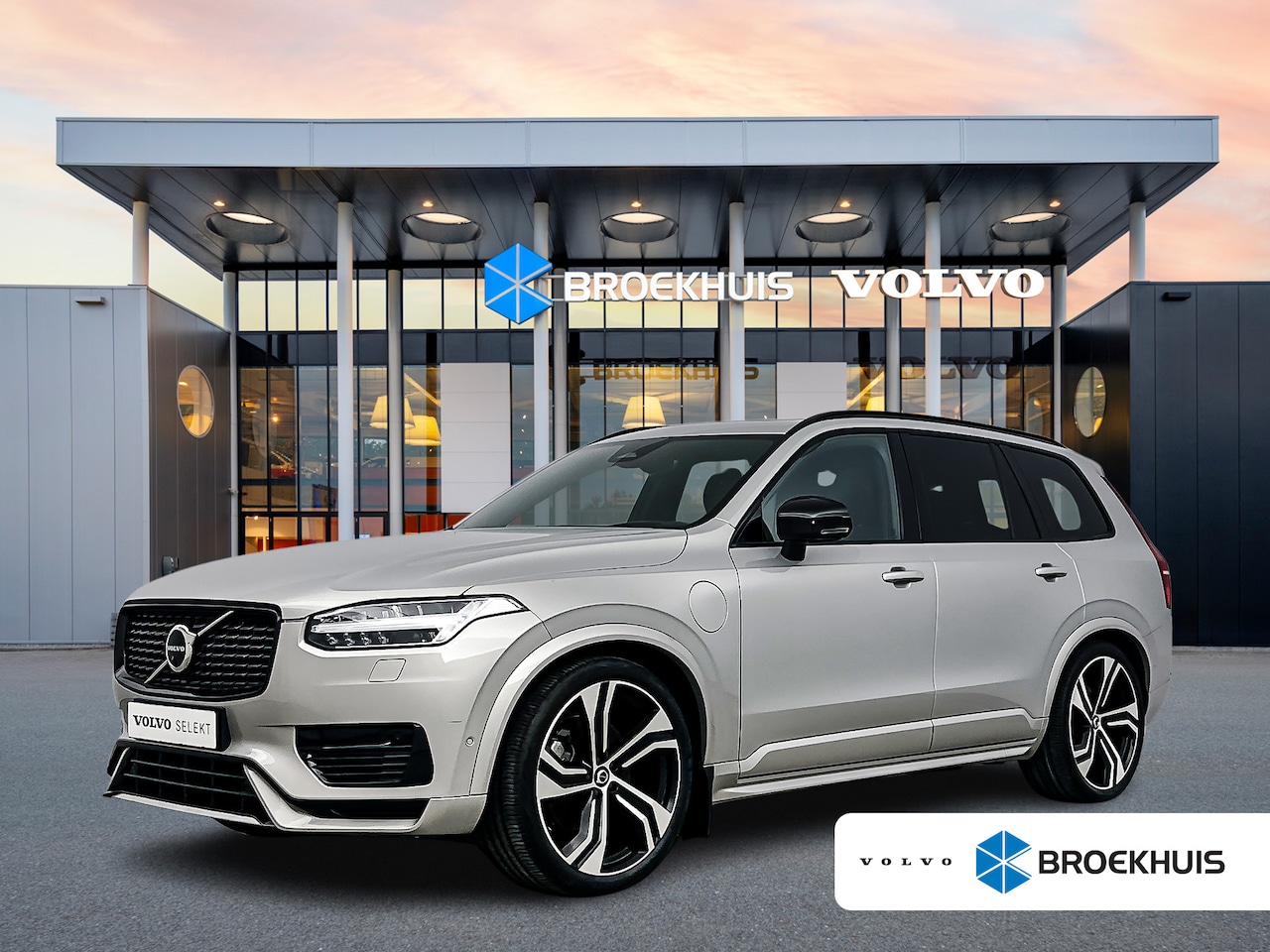 Volvo XC90 - T8 Recharge Ultimate Dark | 22"| Luchtvering | Bowers & Wilkins | Trekhaak | Sportstoelen - AutoWereld.nl