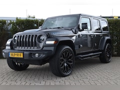 Jeep Wrangler Unlimited - 4xe 380 Rubicon Brute wielen | Adaptive Cruise | Trekhaak | Stoel+Stuur verwarming | Camer