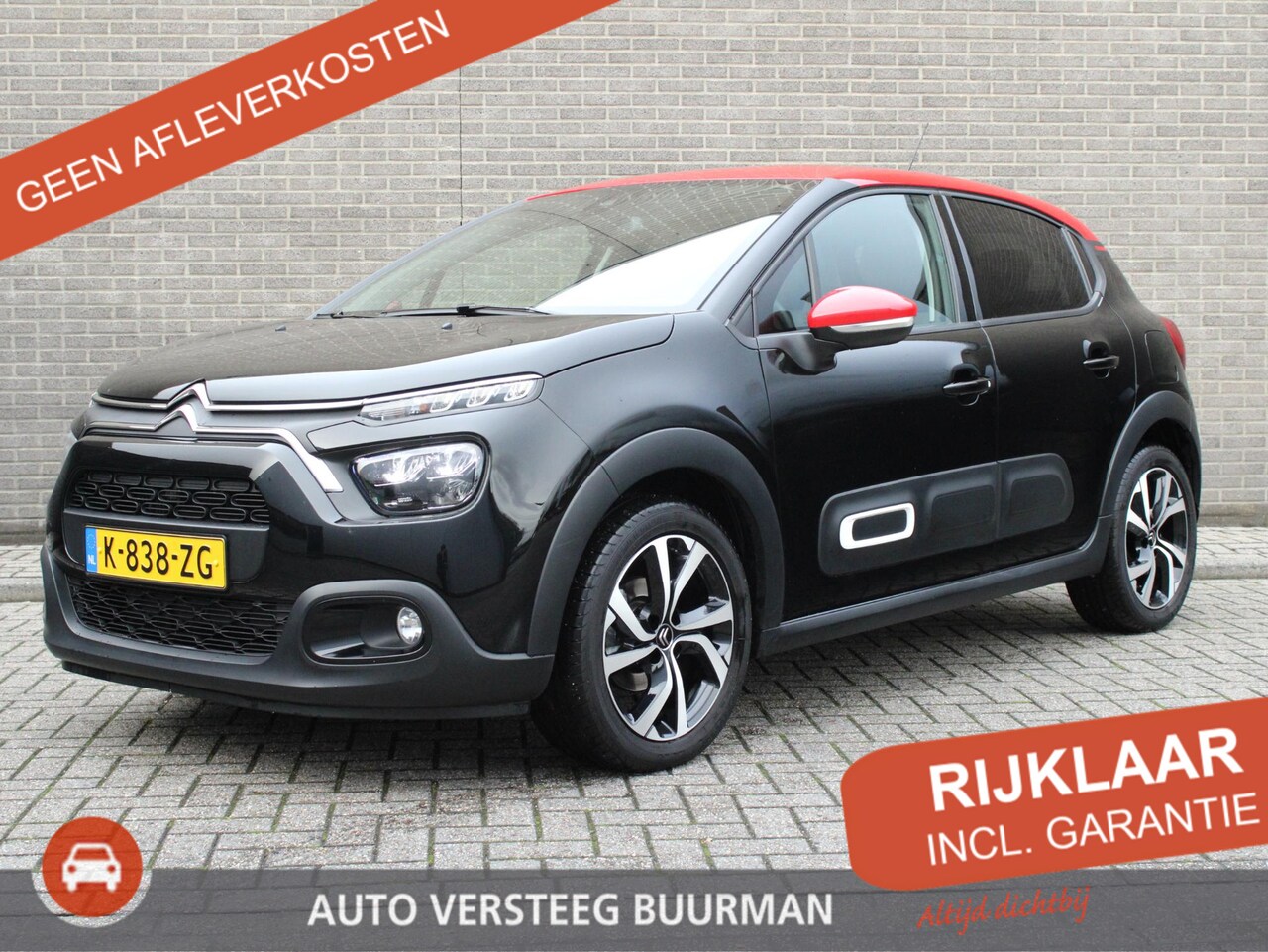 Citroën C3 - 1.2 PureTech Shine CruiseControl, Elektr. Ramen, Applecarpl./Andr. Auto, Navigatie, Achter - AutoWereld.nl
