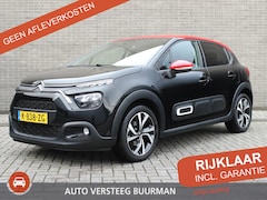Citroën C3 - 1.2 PureTech Shine CruiseControl, Elektr. Ramen, Applecarpl./Andr. Auto, Navigatie, Achter