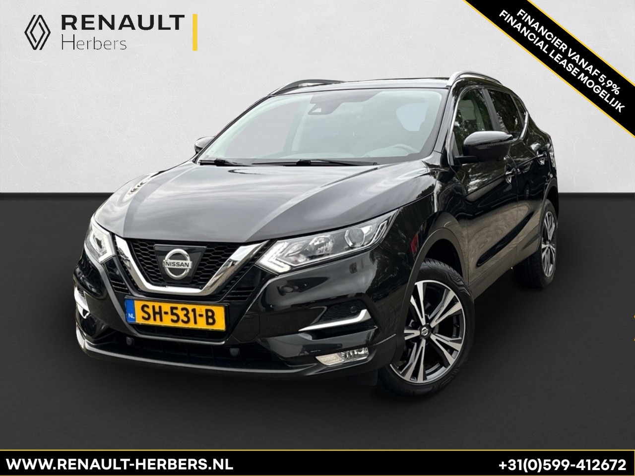 Nissan Qashqai - 1.2 N-Connecta 360 CAMERA / TREKHAAK / CRUISE - AutoWereld.nl