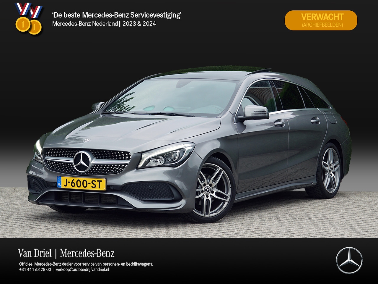 Mercedes-Benz CLA-klasse Shooting Brake - CLA 200 Shooting Brake AMG line | Panorama Trekhaak LED Camera - AutoWereld.nl