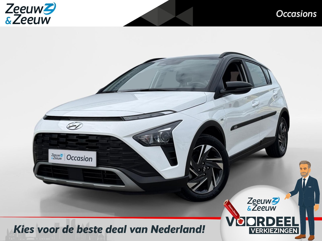 Hyundai Bayon - 1.0 T-GDI Comfort | Apple Carplay/Android Auto | Achteruitrijcamera | Buitenspiegels Elekt - AutoWereld.nl