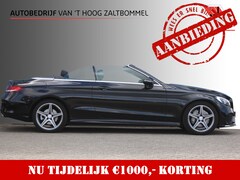 Mercedes-Benz C-klasse Cabrio - 180 AUT9 AMG LINE NAVI CAMERA AIRSCARF TREKHAAK