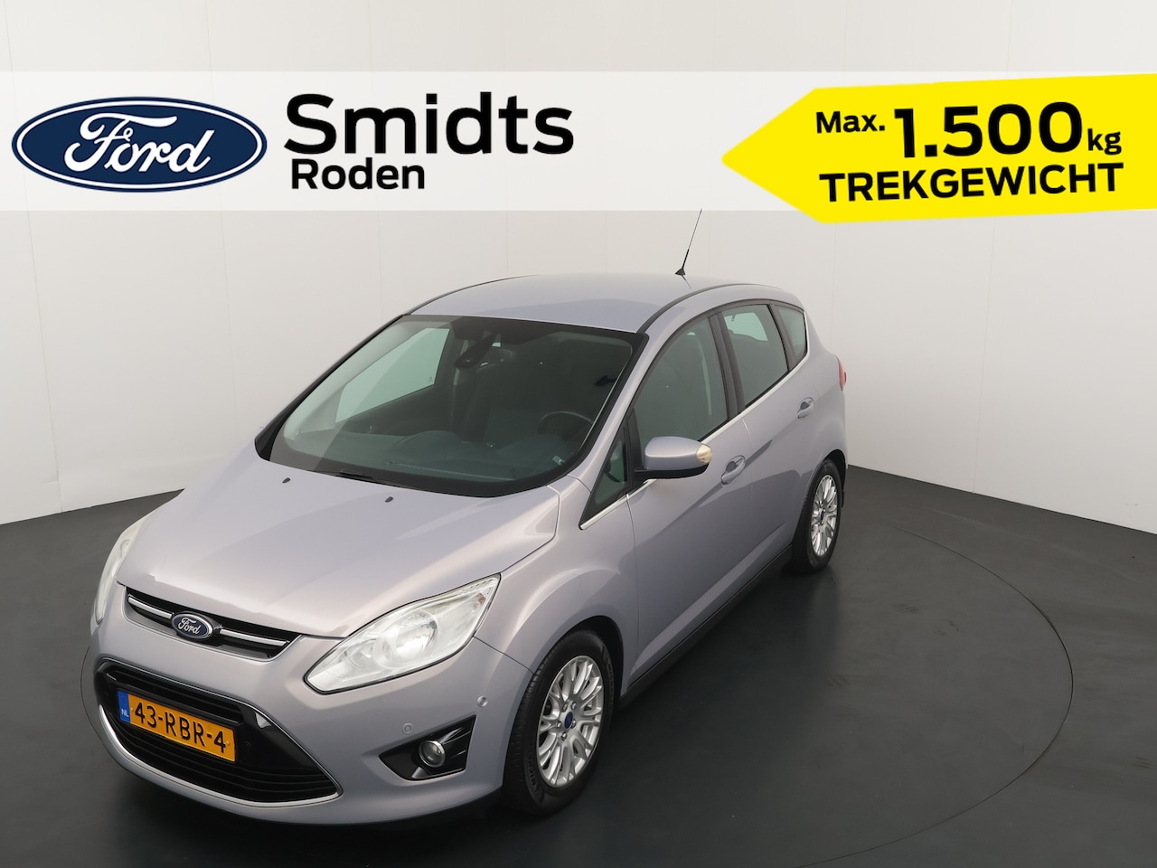 Ford C-Max - 1.6 150PK SCTi Titanium | Trekhaak | 1.500KG trekgewicht | Super netjes | Parkeersensoren - AutoWereld.nl