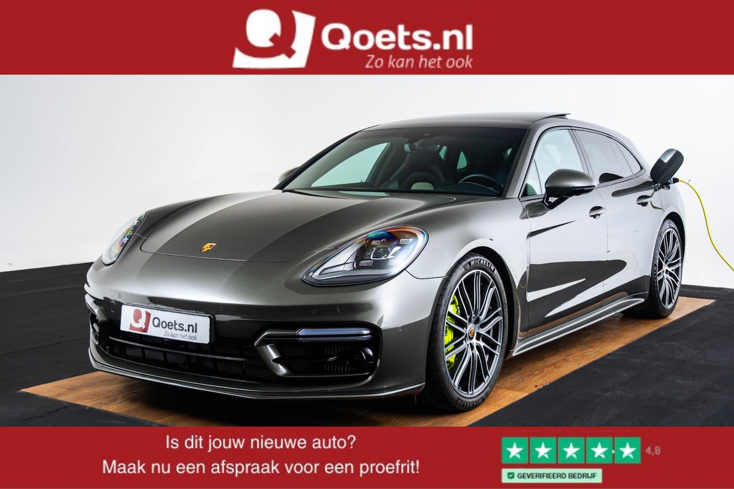 Porsche Panamera Sport Turismo - 2.9 4 E-Hybrid Platinum Edition Panoramadak - Soft Close - Stoelverwarming voor/achter - B - AutoWereld.nl