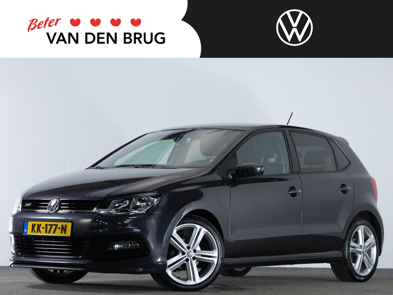 Volkswagen Polo - R-Line 1.2 TSI 90 PK | Navigatie | Cruise Control | DAB + | Parkeersensoren | - AutoWereld.nl