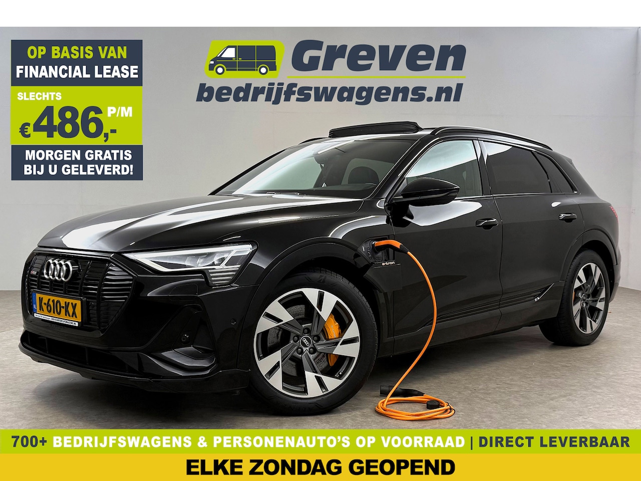 Audi e-tron - 50 quattro S-Line 71 kWh | Pano | B&O | Sfeerverl. | Virtual | Memory | Camera | Carplay | - AutoWereld.nl