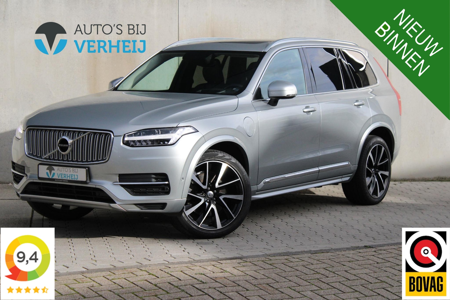 Volvo XC90 - 2.0 T8 Twin Engine AWD Inscription / 7 PERS / PANO DAK / LUCHTVERING / TREKHAAK / 390 PK - AutoWereld.nl
