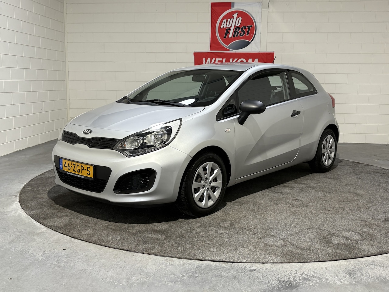 Kia Rio - 1.2 CVVT 1.2 CVVT, NL auto, Lage km stand, Geen airco, Isofix, In hoogte verstelbare bestuurderssto - AutoWereld.nl