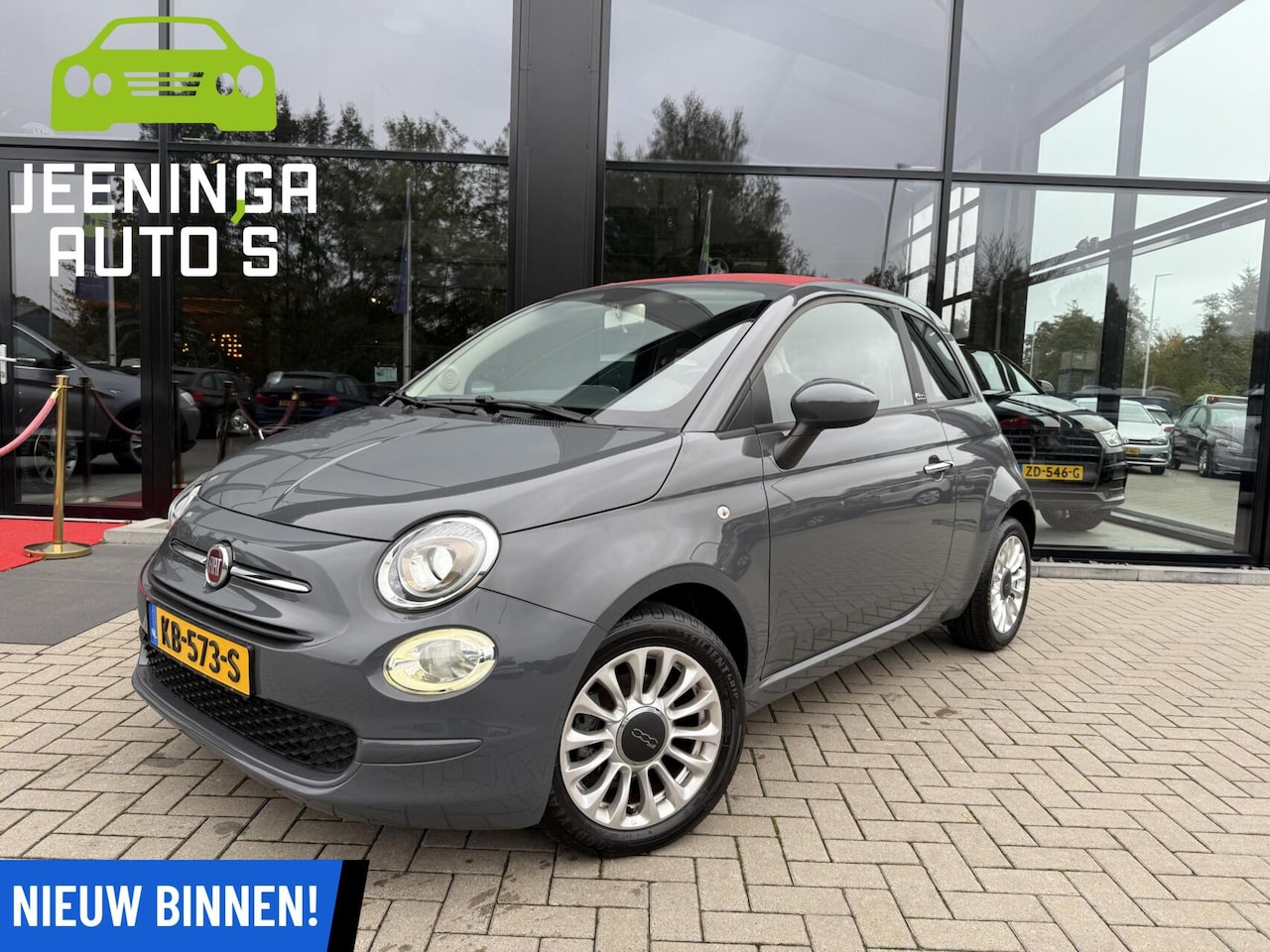 Fiat 500 - 0.9 TwinAir Turbo Automaat Cabrio - AutoWereld.nl
