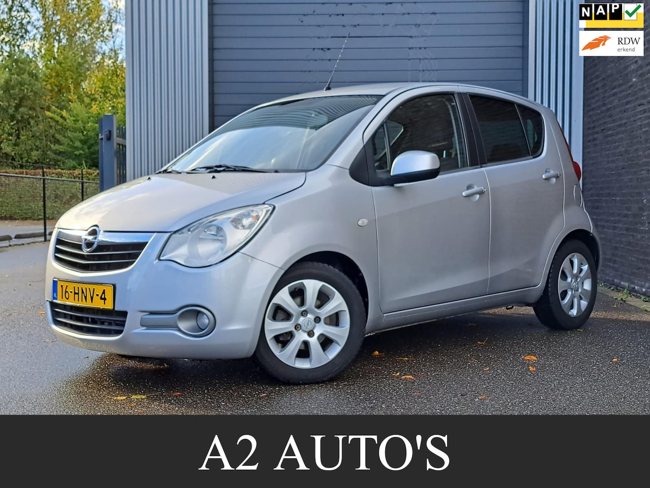 Opel Agila - 1.2 Enjoy Automaat|Airco|Nap - AutoWereld.nl