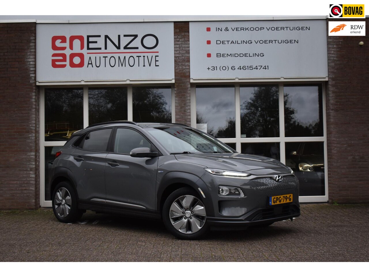 Hyundai Kona Electric - EV Comfort 64 kWh Vol Opties ACC Lane assist - AutoWereld.nl