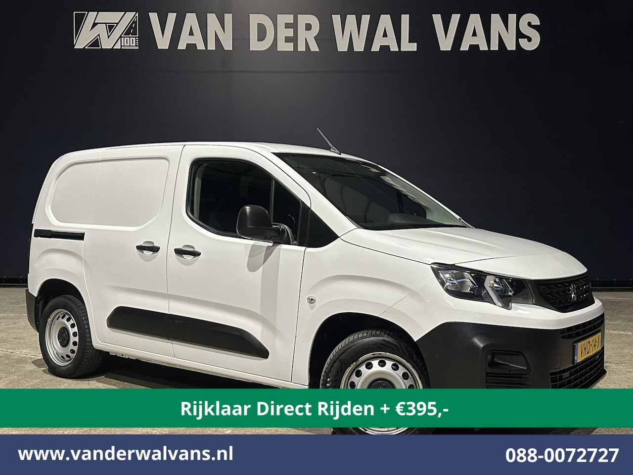 Peugeot Partner - 1.5 BlueHDI 102pk L1H1 Euro6 *Rijklaar Direct Rijden* Airco | Apple Carplay | Cruisecontro - AutoWereld.nl