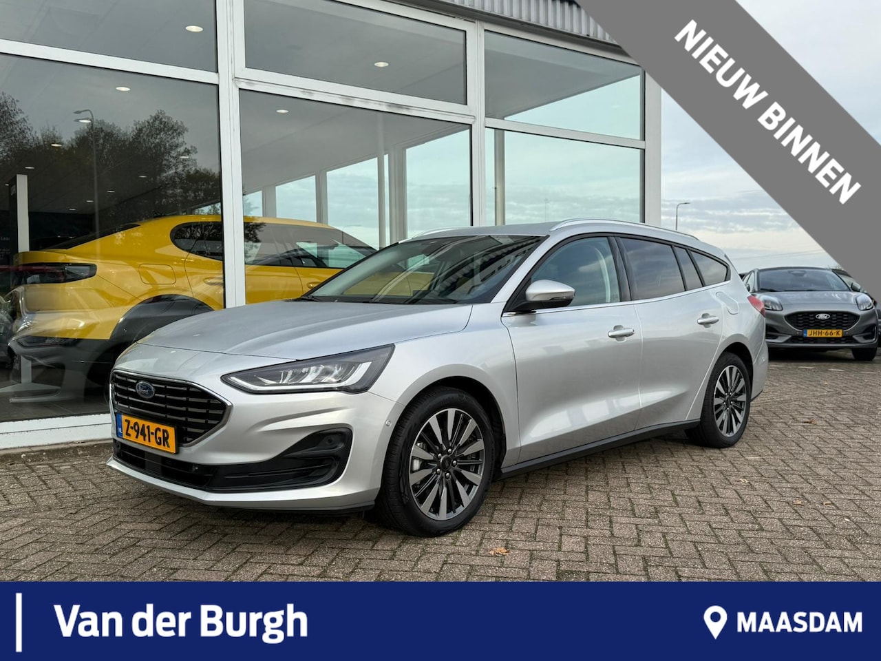 Ford Focus Wagon - 1.0 EcoBoost Hybrid Titanium X WinterPack - Parking Pack - AutoWereld.nl