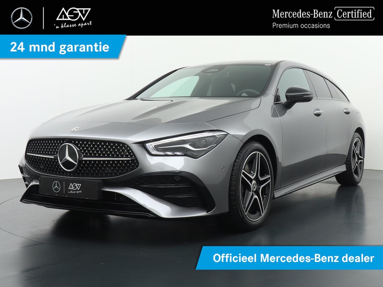 Mercedes-Benz CLA-klasse Shooting Brake - 200 AMG Line | Nightpakket | Sfeerverlichting | Voorstoelen Verwarmd | DAB+ Radio | Achter - AutoWereld.nl