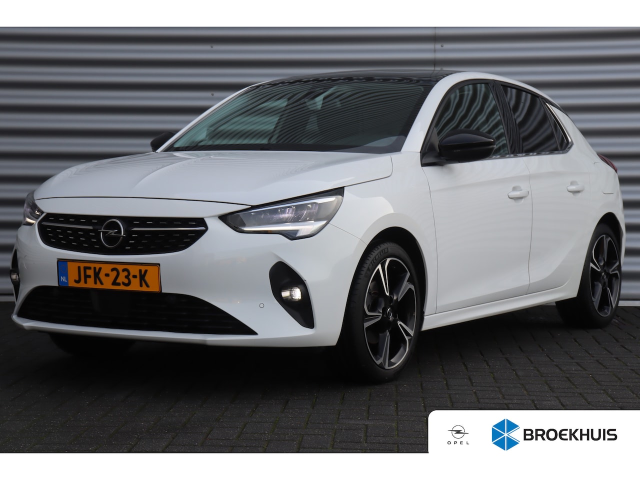 Opel Corsa - 1.2 75PK 5-DRS ELEGANCE GS-LINE / NAVI / LEDER / CLIMA / LED / PDC / 17" LMV / UNIEK / CAM - AutoWereld.nl