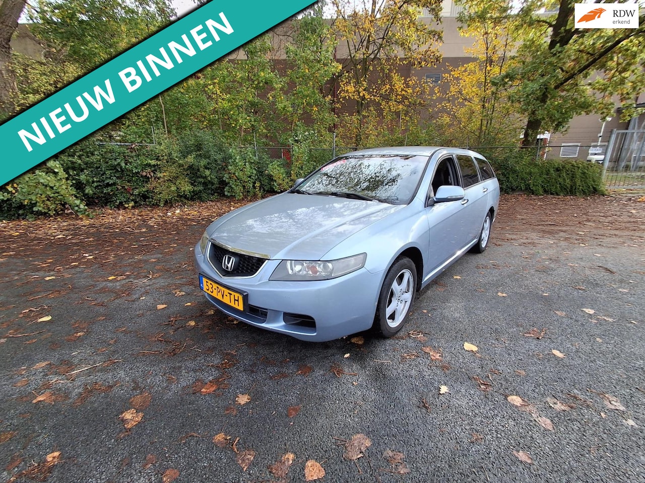 Honda Accord Tourer - 2.2 CTDi Sport LEUKE AUTO RIJDT EN SCHAKELT GOED - AutoWereld.nl
