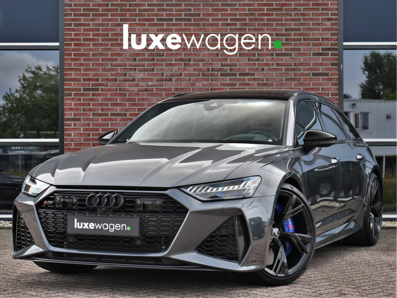 Audi RS6 - Avant 4.0 TFSI quattro Dyn+ B&O-high Carbon Pano Ceramic HUD Alc-hemel Softclose Stoelvent - AutoWereld.nl