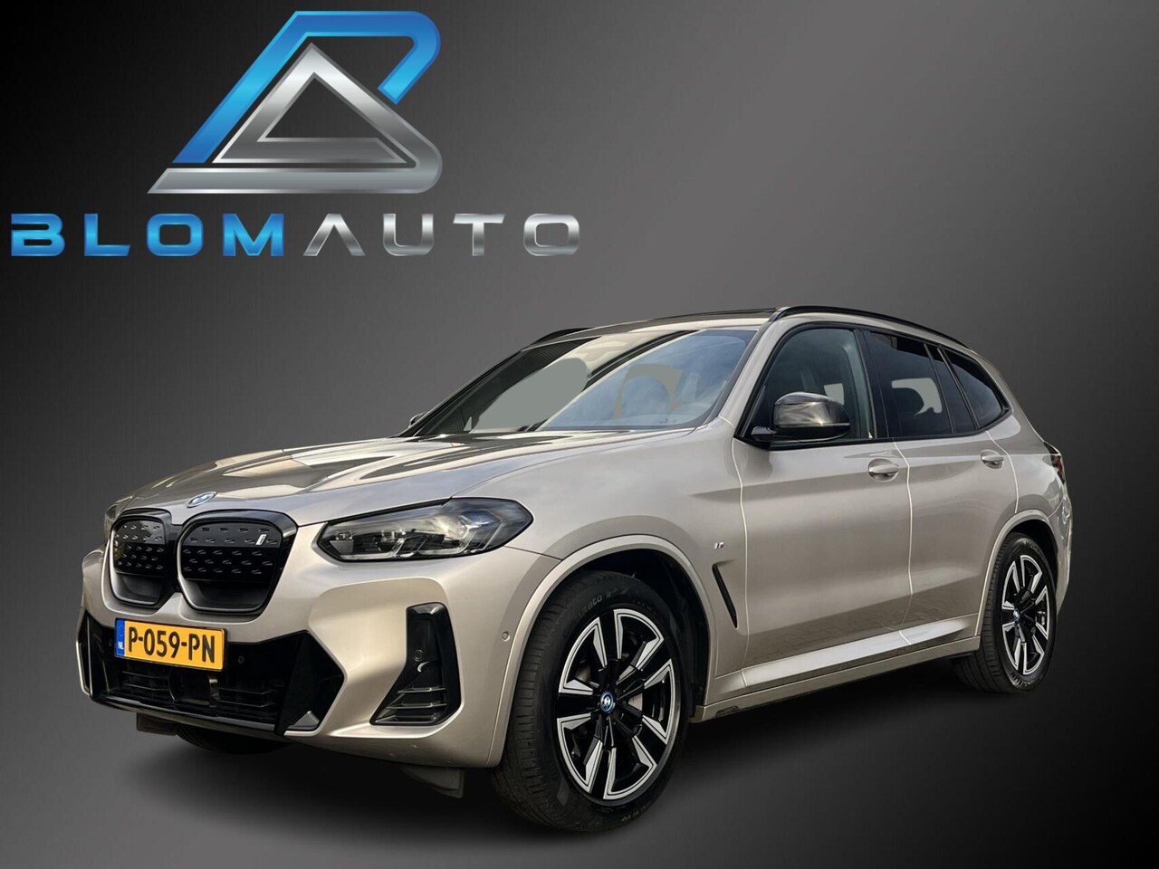 BMW iX3 - M-SPORT 80 kWh 286PK PANO+SFEER+LEDER €28.595 EX BTW - AutoWereld.nl