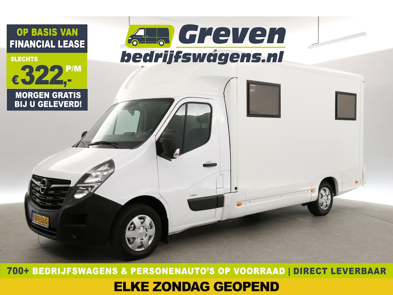 Opel Movano - 2.3 Turbo L3H1 | 180PK | Kantoorwagen | Jurywagen | Omroepwagen | Camper ombouw | Automaat - AutoWereld.nl